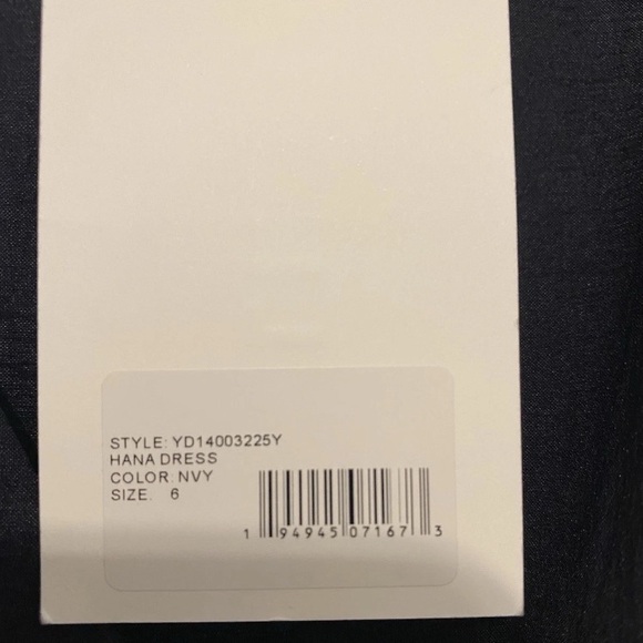 Likley Hana Mini Dress, Navy Blue Woman's Size 6 - Picture 15 of 16